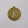 Photo-etched Round 20mm with Faith Openwork with Bail