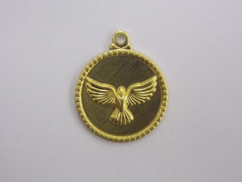Holy Spirit 15mm Edge with Small Balls with Bail
