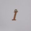 Photo-etched Letter I 10mm with Bail