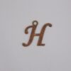 Photo-etched Letter H 10mm with Bail