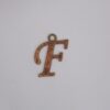 Photo-etched Letter F 10mm with Bail