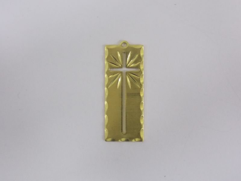 Plate 25x10mm with Cross Openwork