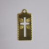 Plate Rectangular with Cross Openwork 25x13