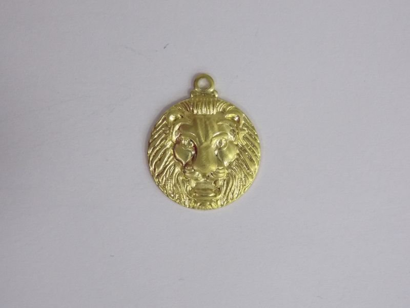 Medal 15mm "leão De Judá" with Bail