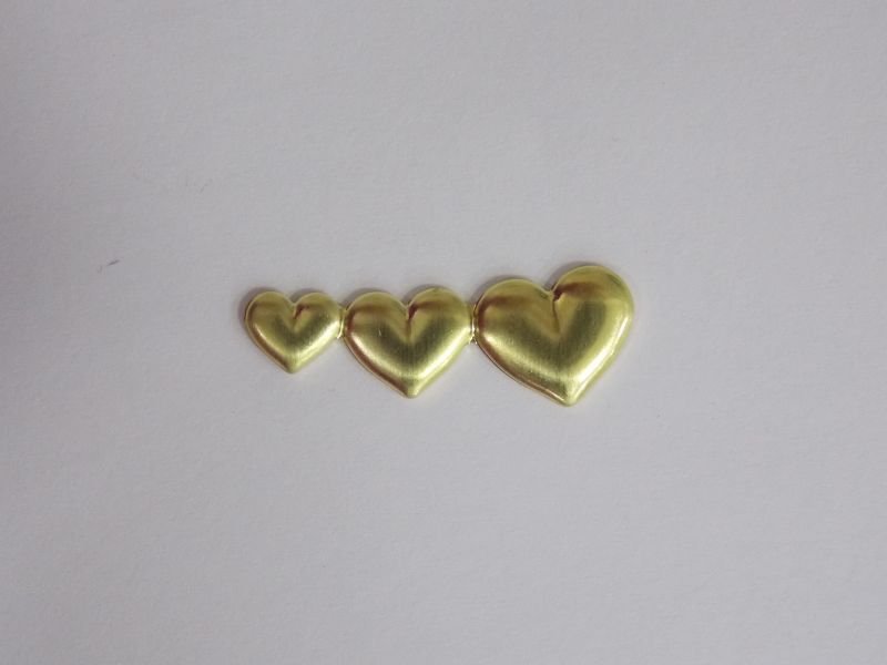 3 Hearts Plain 24mm without Bail - Right Side