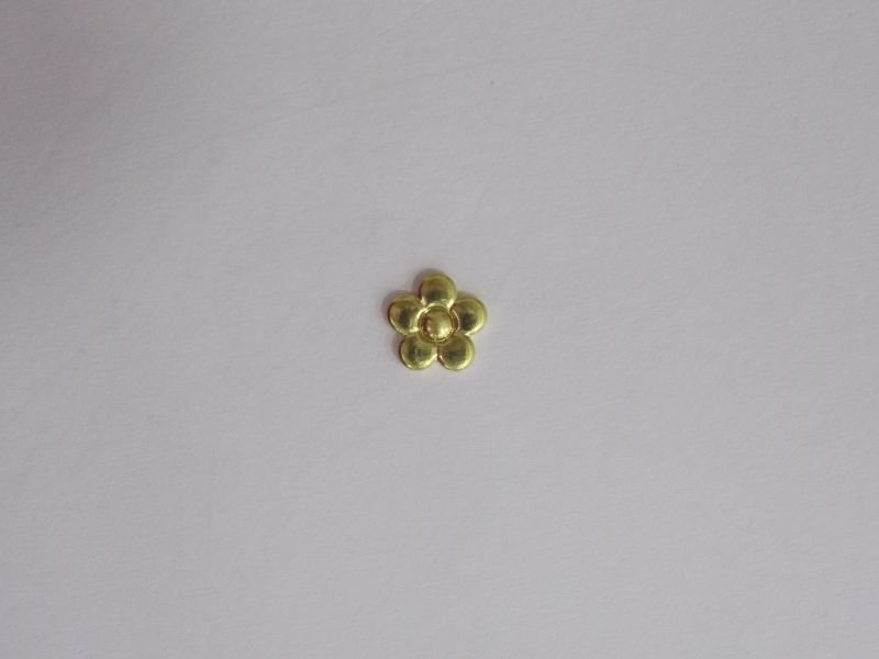 Flower 6mm Domed without Bail
