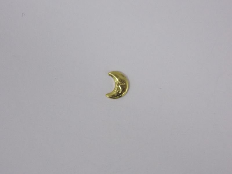 Moon 6mm with Face without Bail (left Side)