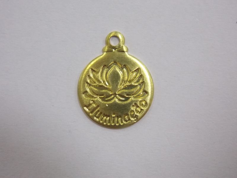 Round 11mm Flower of Lotus Lighting with Bail
