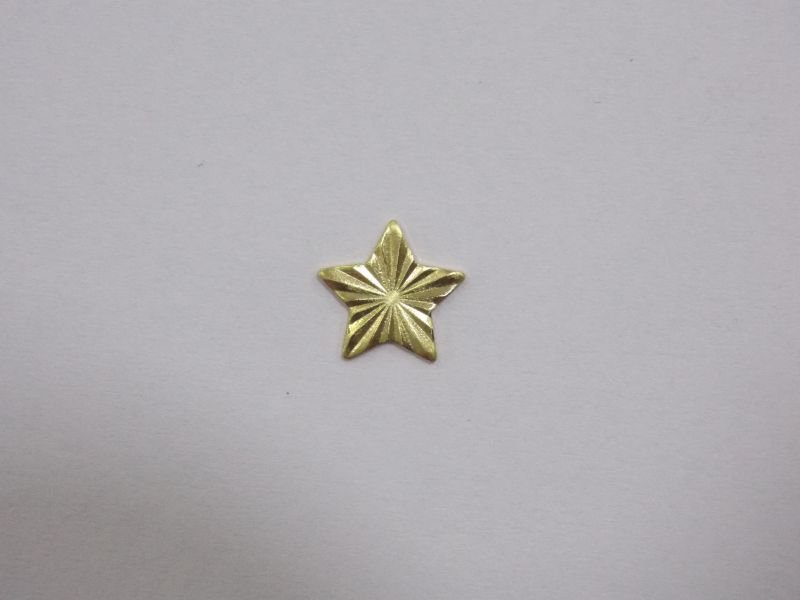 Star 8mm Diamond-cut without Bail