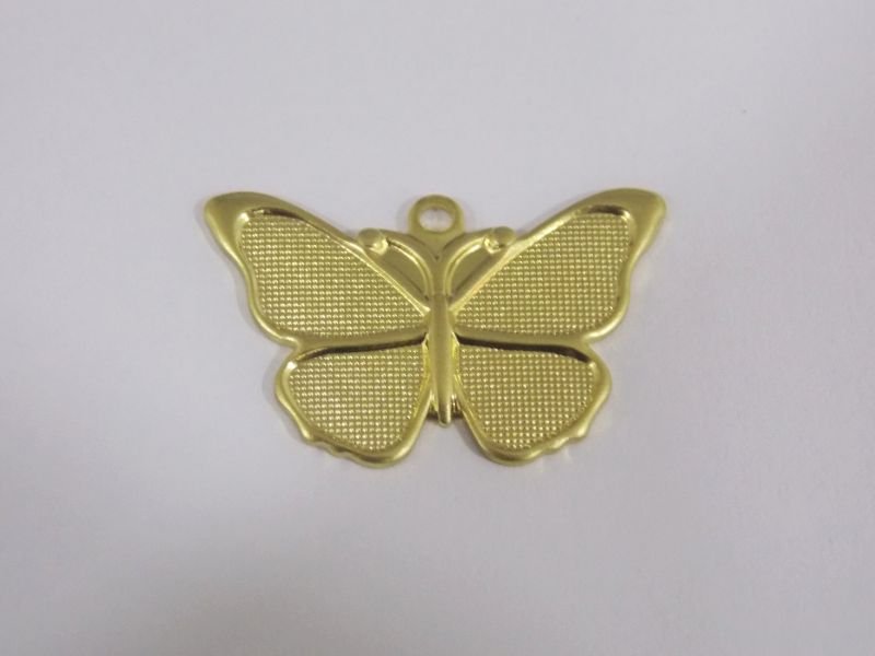 Butterfly 25mm Textured for Resin with Bail