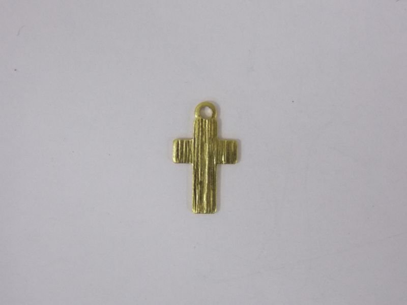 Cross 10mm Sanded with Bail