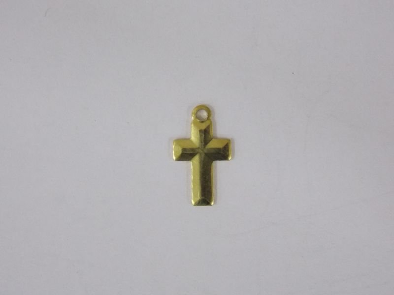 Cross 10mm Plain with Bail