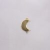 Moon 15mm Plain with 1 Bail Top 1 Bottom