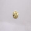 Cowrie Shell 13mm without Openwork without Bail Edge Diamond-cut