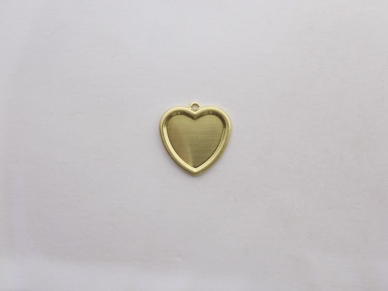 Heart 17mm with Bail for Resin