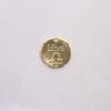 Round 15mm Zodiac Sign "libra" with 1 Hole Top 1 Bottom