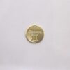 Round 15mm Zodiac Sign "gemeos" with 1 Hole Top 1 Bottom