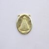 Oval with Our Lady Aparecida 18mm with 2 Bail