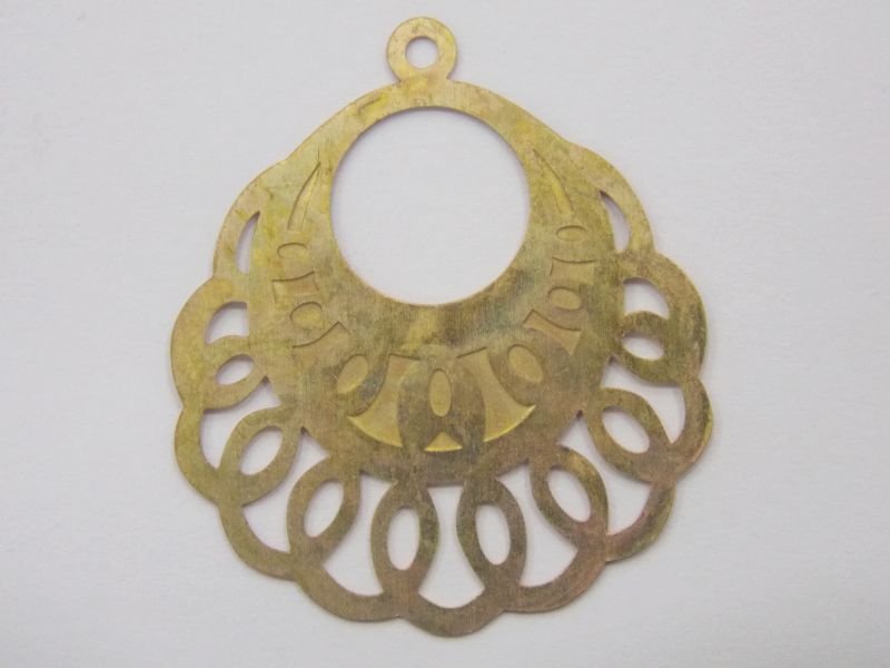 Photo-etched Jump Ring Openwork Part of Low 25mm