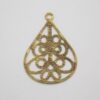 Photo-etched Drop Openwork 20mm with Bail