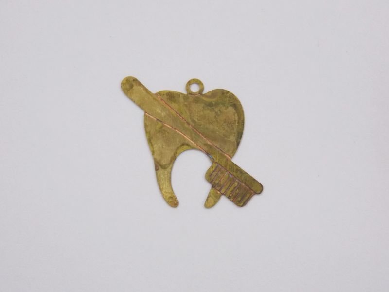 Photo-etched Profession Dentist 20mm