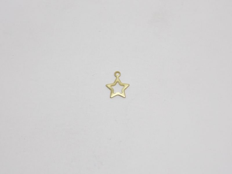 Star Openwork 7mm with 1 Jump Ring