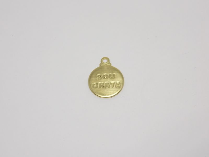 Round 11mm "sou Grata" with Bail