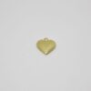 Heart 10mm Stamped Small Ball with Bail