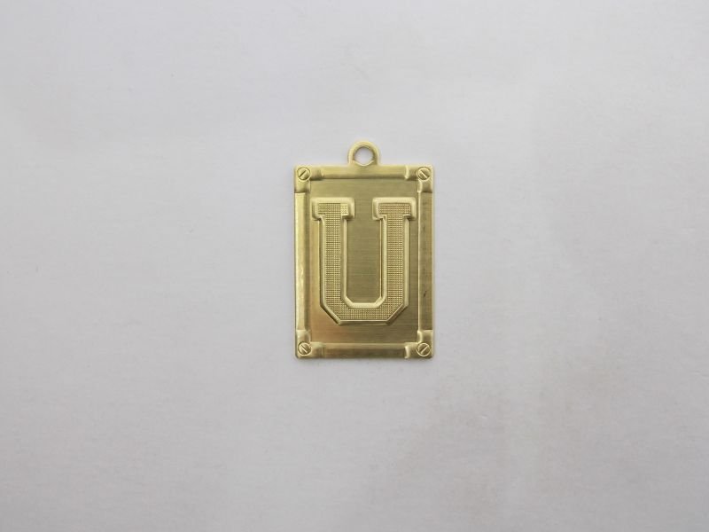 Rectangle Letter U 20x28mm (5-2462)