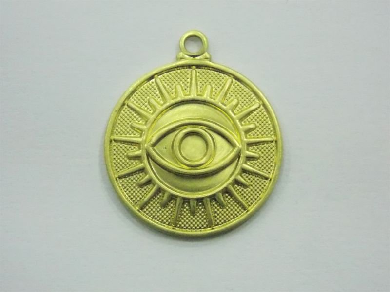Round Eye Greek 20mm with Bail (new 4)