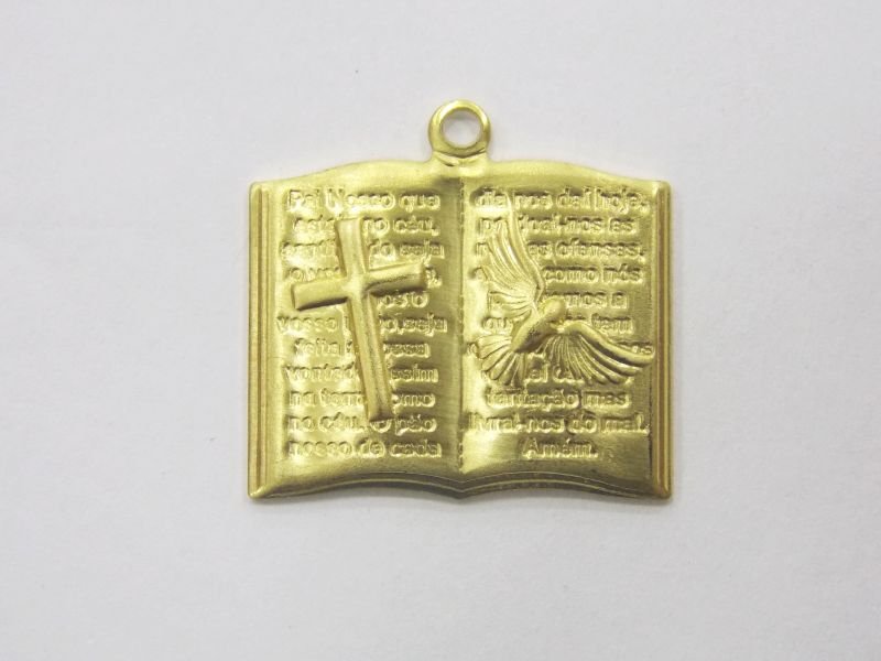 Bible with Cross and Spirit Saint and Prayer 16mm 1 Bail