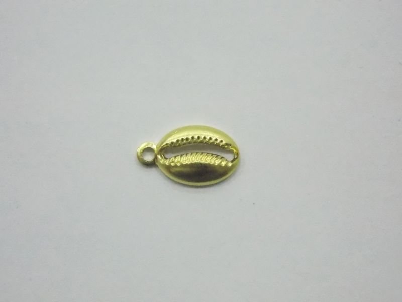 Cowrie Shell 8mm Openwork with Bail