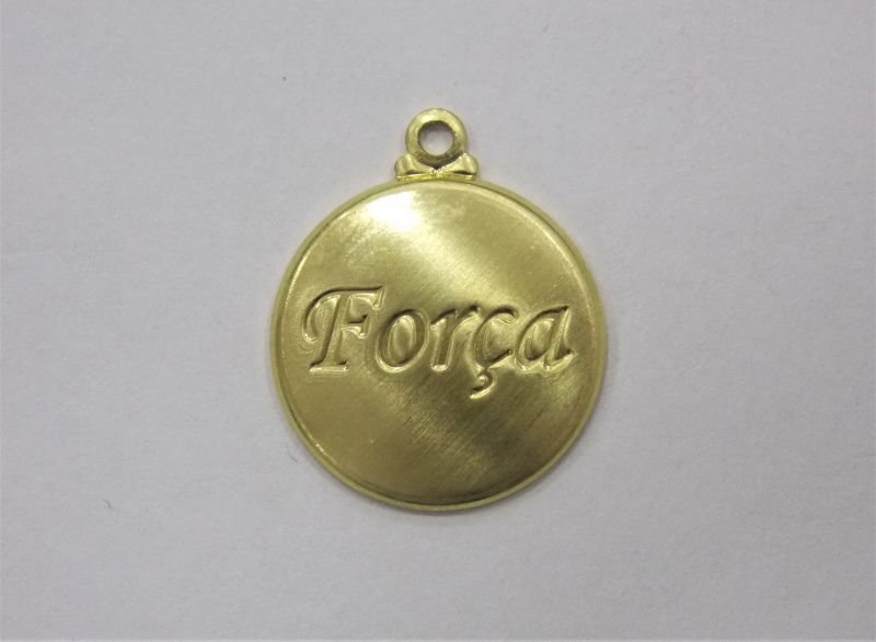 Round 15mm Plain "força" with Bail (1-1225 Nova 3)