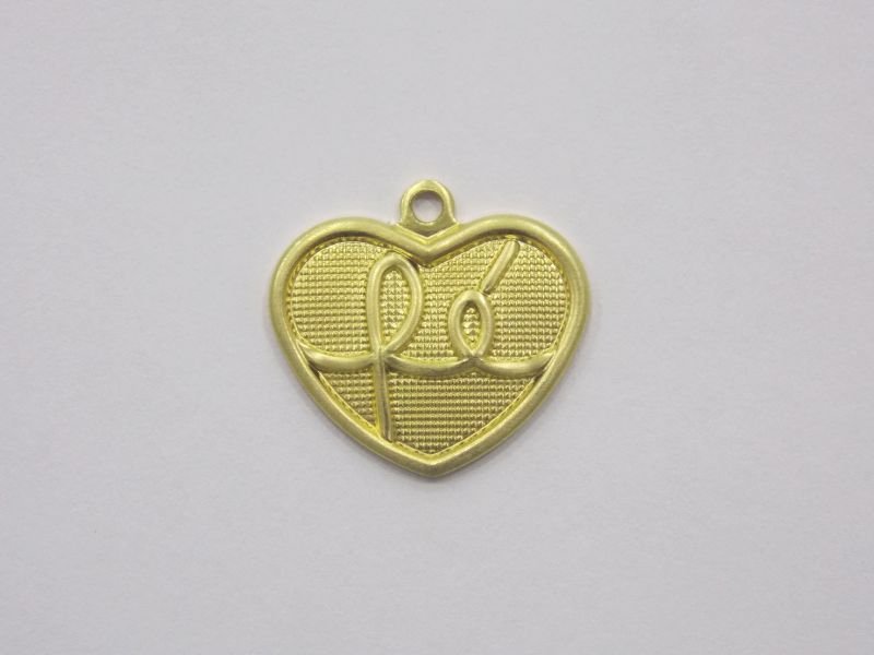 Heart 16x13mm (Faith) with Jump Ring