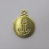 Round Plain 11mm with Anchor with 1 Bail (1-543nova3)
