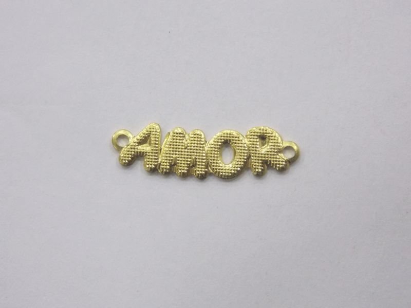 Love 5mm with 2 Bails Middle for Bracelet