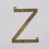 Photo-etched Letter Z with 2 Bail 35mm