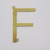 Photo-etched Letter F with 2 Bail 35mm