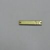Plate Plain with Butterfly 20x4mm with 2 Hole