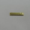 Plate Plain with Butterfly 20x4mm with 1 Hole