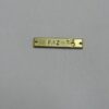 Plate Peace 20x4mm with 2 Hole