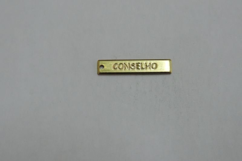 Plate Counsel 20x4mm with 1 Hole