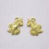 Pendant Unicorn 8mm with Bail (separate Side)