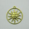 Medal Sun Openwork 25mm with Bail