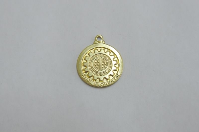 Pendant Round 15mm Profession Engraved Forestry