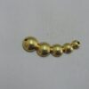 5 Balls Plain for Earring Ear Cuff with 2 Holes Side Is