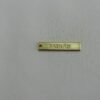 Plate Passion 20x4mm with 1 Hole