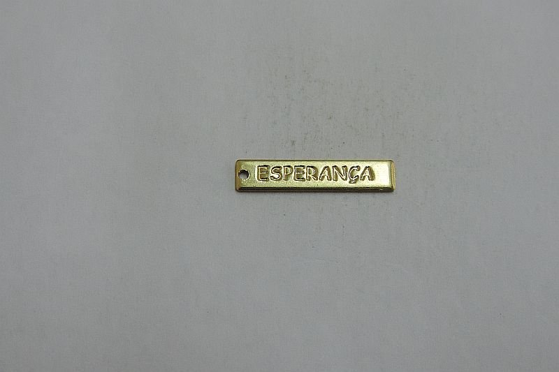 Plate Hope 20x4mm with 1 Hole
