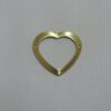 Heart Openwork 20mm with 2 Holes Side
