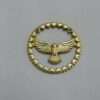 Round 25mm Edge Hearts with Spirit Saint Openwork with 2 Holes